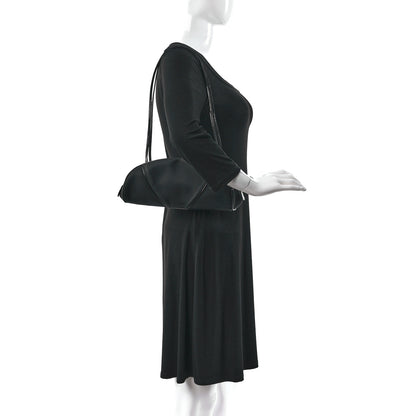 Christian Dior Nylon Patent Baguette Black 2 of 9