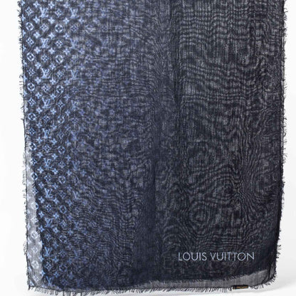 Louis Vuitton Wool Silk Cashmere Monogram Monogram Kimono Stole 1 of 4