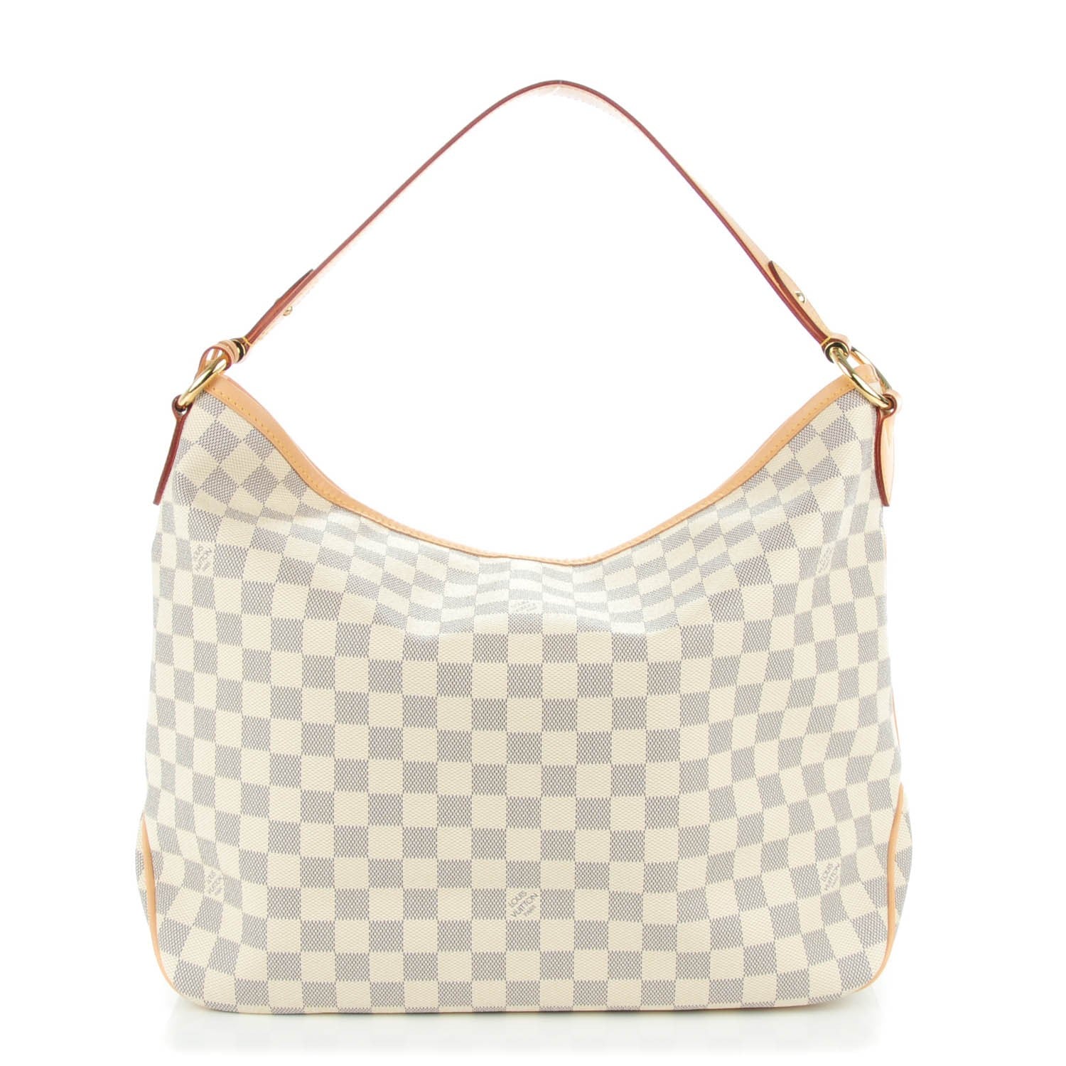 Louis Vuitton Damier Azur Delightful MM Pink 1 of 8