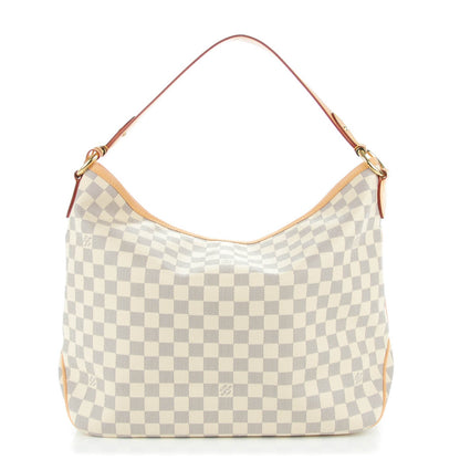 Louis Vuitton Damier Azur Delightful MM Pink 1 of 8