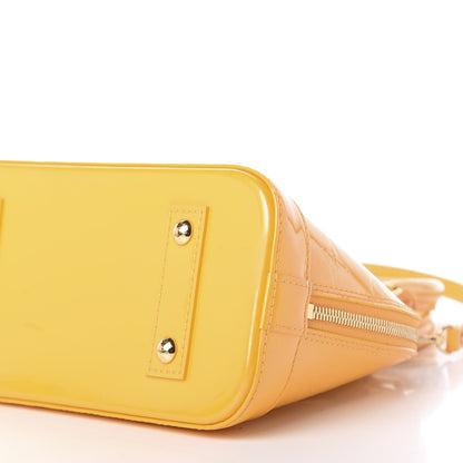 Louis Vuitton Vernis Alma BB Jaune Passion 8 of 9