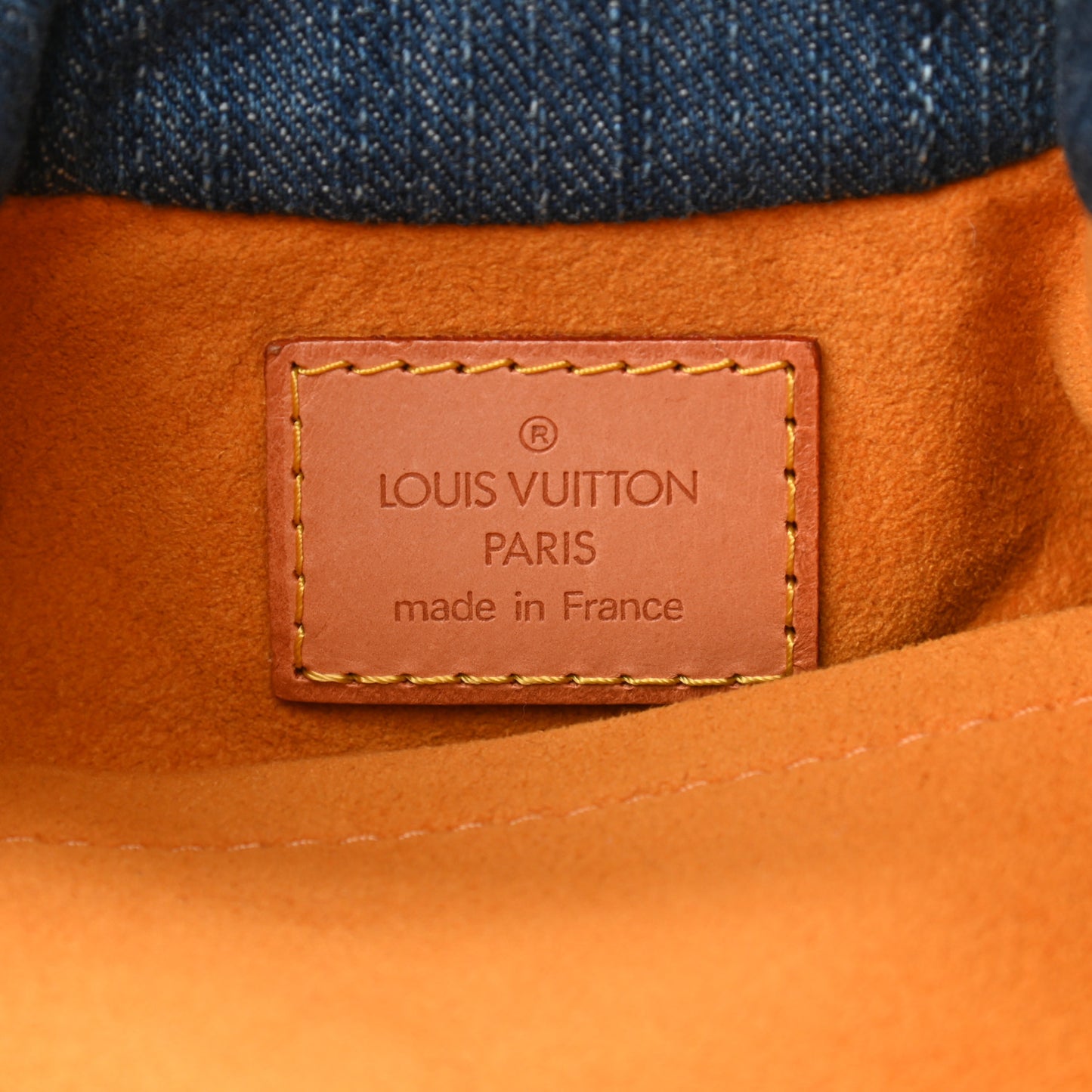 Monogram Denim Pleaty Blue
