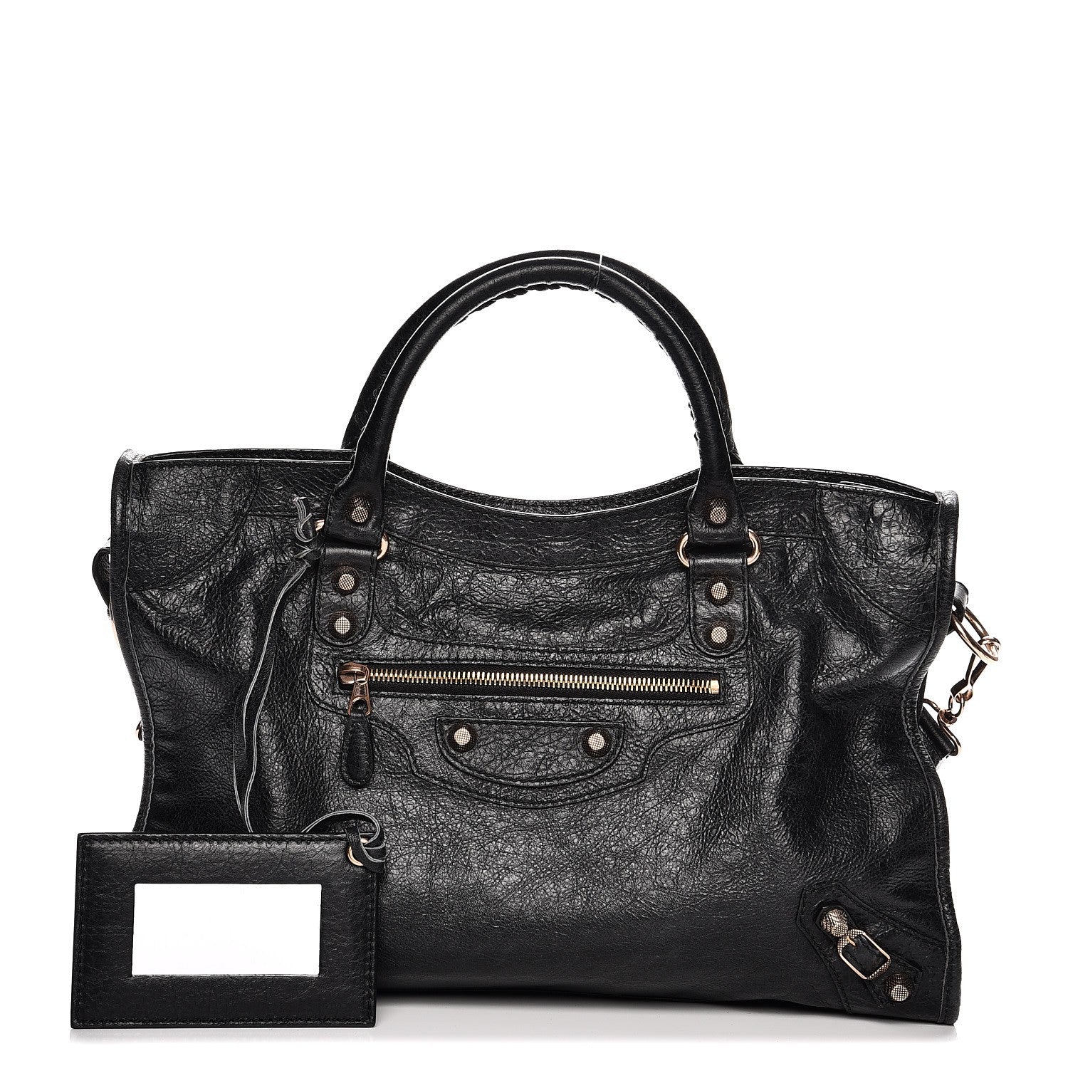 Balenciaga Agneau Giant 12 Rose Gold Hardware City Black 1 of 12