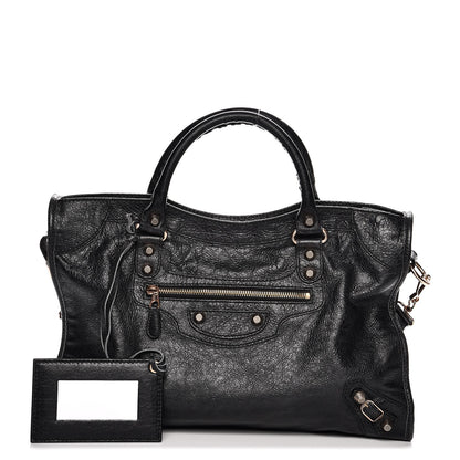 Balenciaga Agneau Giant 12 Rose Gold Hardware City Black 1 of 12