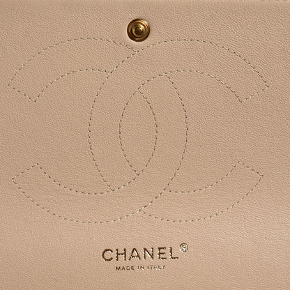 Chanel Caviar Quilted Jumbo Double Flap Beige Clair 7 of 9