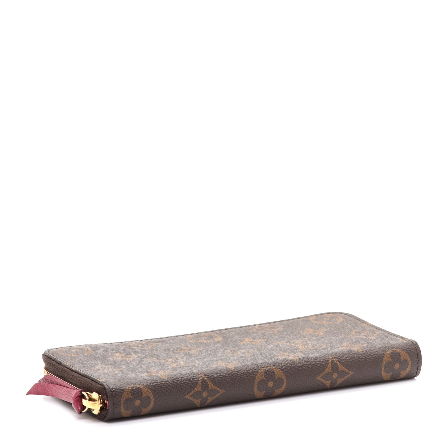 Monogram Clemence Wallet Fuchsia