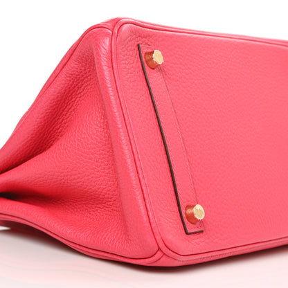 Hermes Togo Birkin 30 Rose Extreme 9 of 10