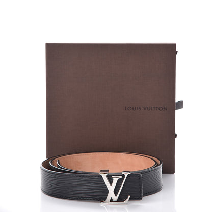Louis Vuitton Epi 30mm LV Initiales Belt 85 34 Black 10 of 10