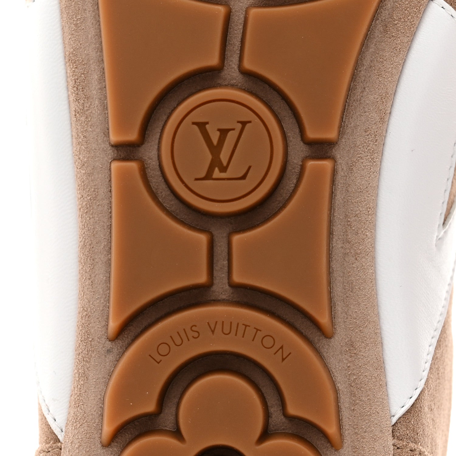 Louis Vuitton Suede Calfskin LV Sneakerina 40 Hazelnut Brown 9 of 9