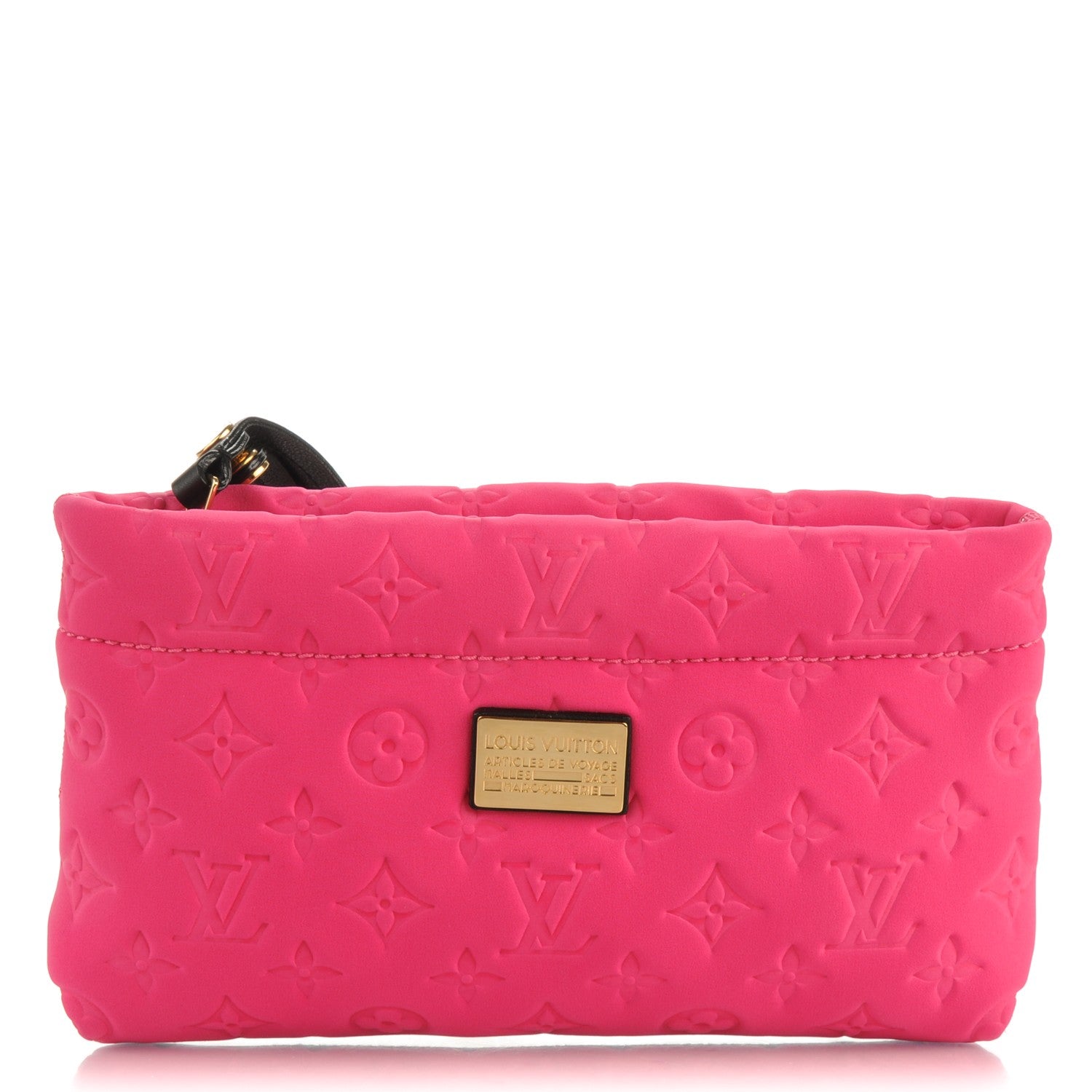 Louis Vuitton Monogram Scuba Clutch Pochette Fuchsia 1 of 7