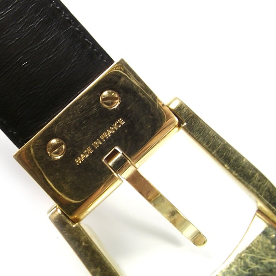 Louis Vuitton Epi Classique Belt Noir 110/44 3 of 6