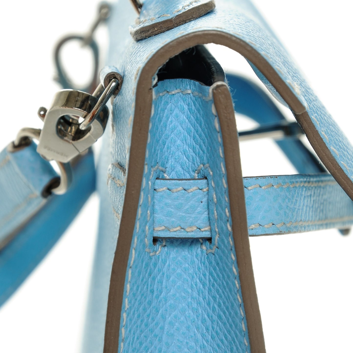 Epsom Tiny Kelly Sellier Celeste