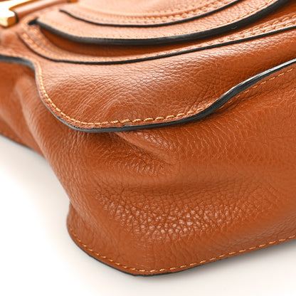 Chloe Calfskin Medium Marcie Satchel Tan 7 of 8