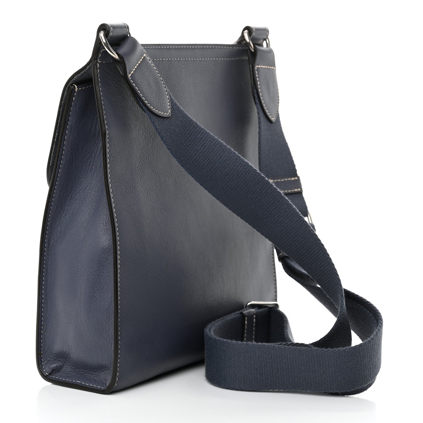 Grain Calfskin New Antony Messenger Crossbody Blue