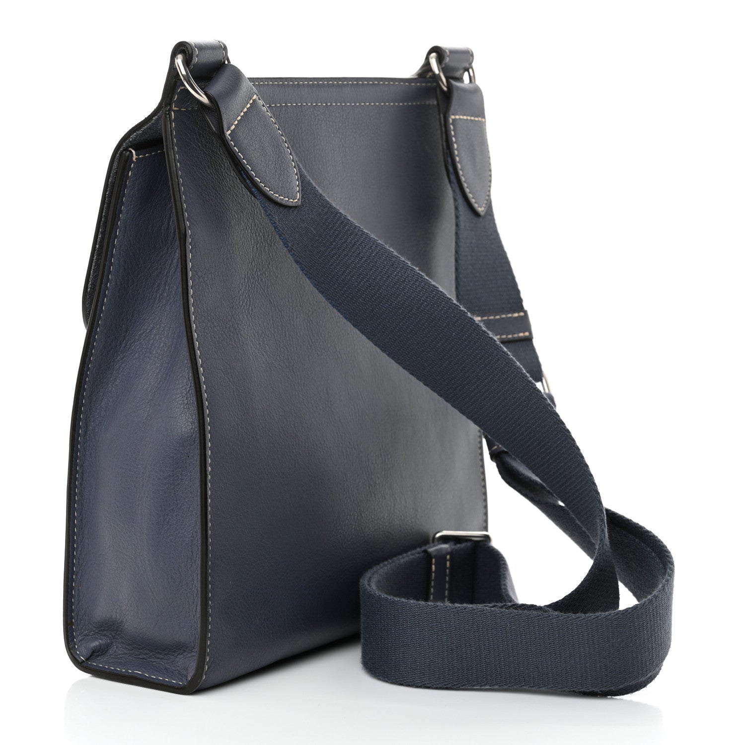 Mulberry Grain Calfskin New Antony Messenger Crossbody Blue 3 of 10