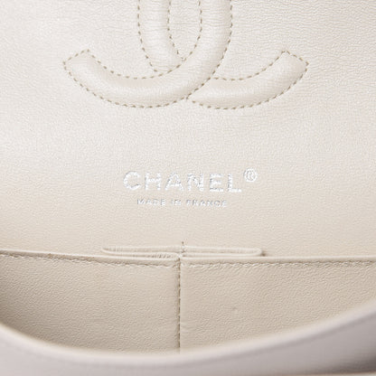Chanel Caviar Quilted Medium Double Flap Light Beige 9 of 12