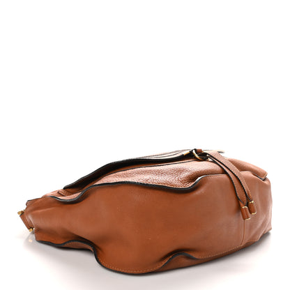 Chloe Calfskin Large Marcie Satchel Tan 4 of 9