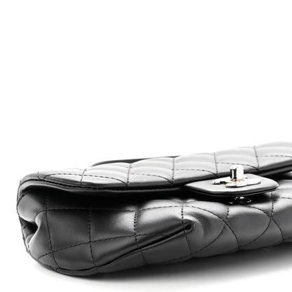 Chanel Calfskin Quilted CC Uniform Flap Belt Bag Black 9 of 10