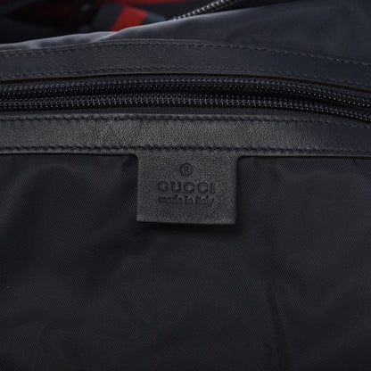 Gucci Nylon Microguccissima Gym Bag Navy 6 of 10