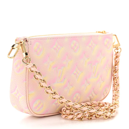 Louis Vuitton Empreinte Monogram Summer Stardust Pochette Accessories Pink 3 of 9