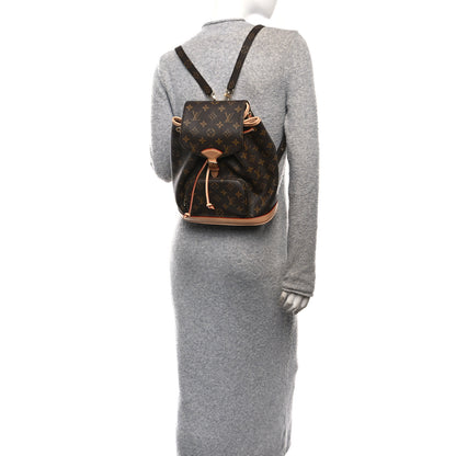 Louis Vuitton Monogram Montsouris PM Backpack 2 of 9