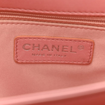 Chanel Snakeskin Ultimate Stitch Flap Pink 7 of 12