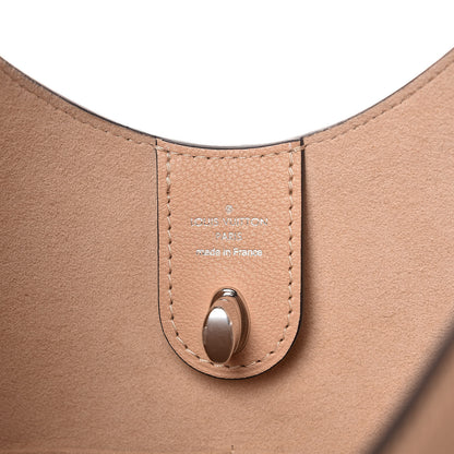 Louis Vuitton Calfskin Lockme Hobo Beige 6 of 7