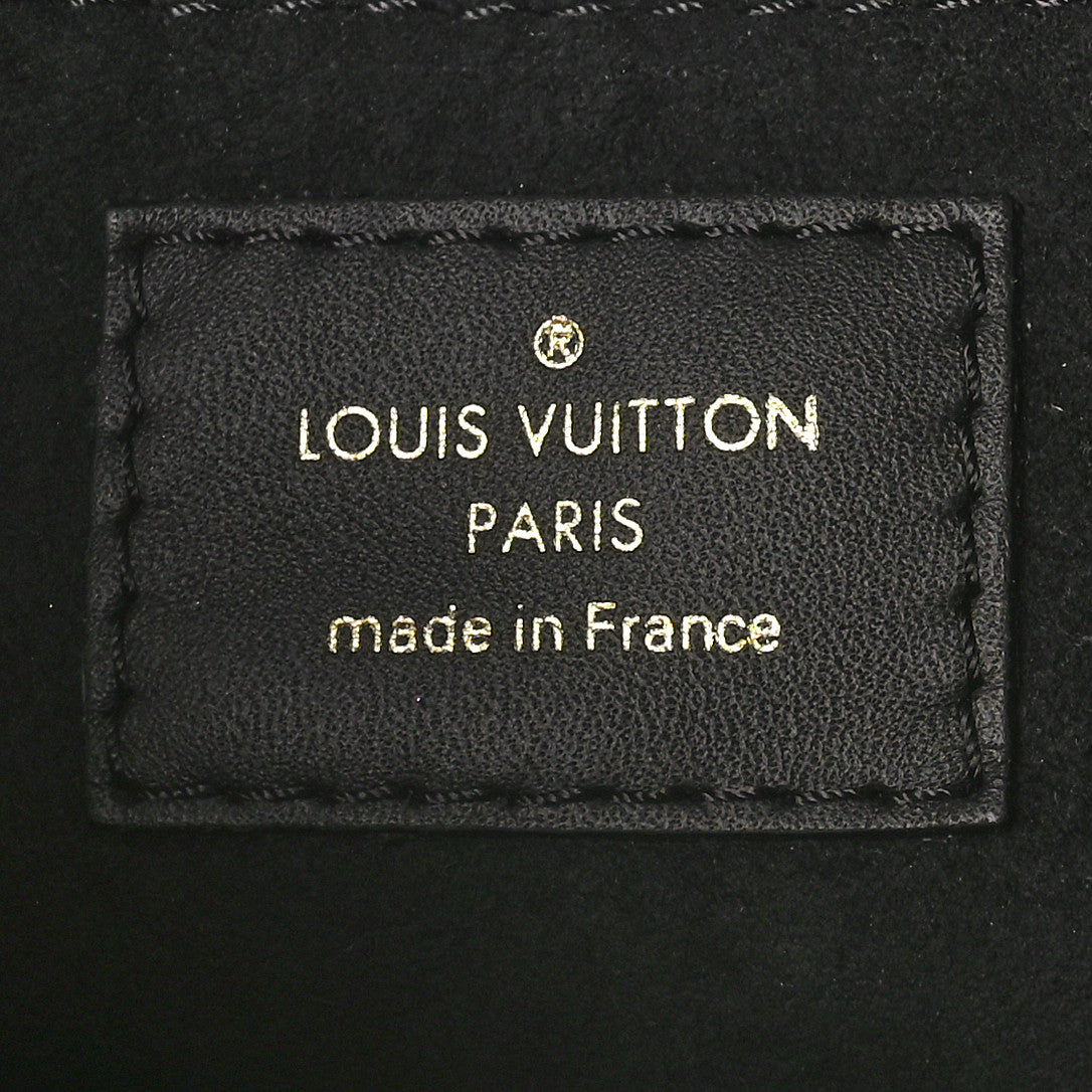 Monogram Petite Malle Souple Black