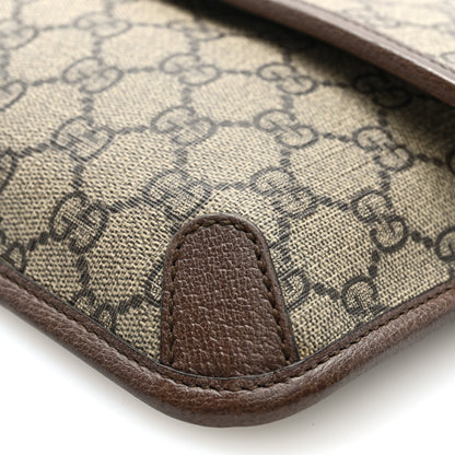 Gucci GG Supreme Monogram Neo Vintage Web Belt Bag Brown 11 of 11
