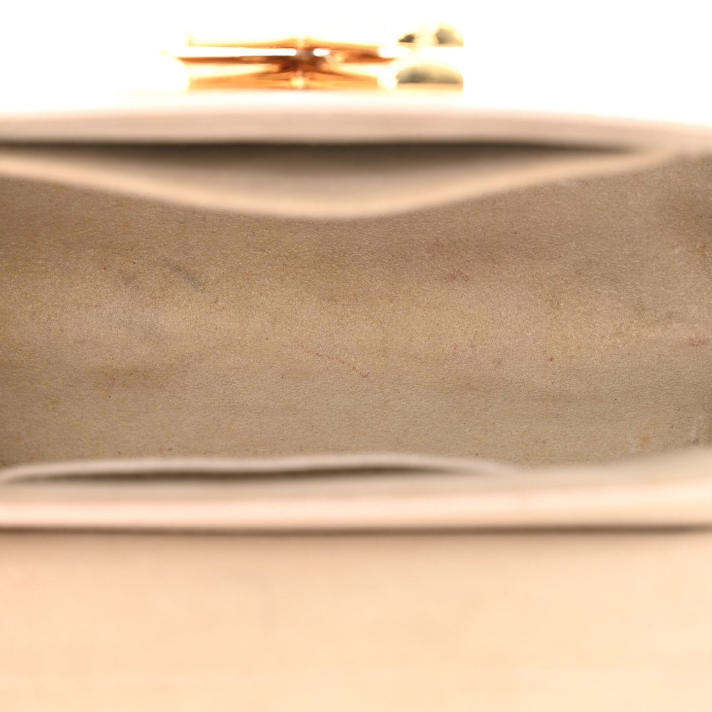 Epi Twist Braided Chain Shoulder Bag PM Quartz White