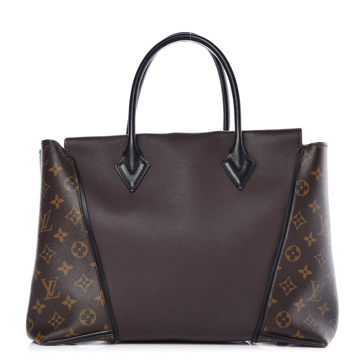 Louis Vuitton Veau Cachemire Monogram Tote W PM Chocolate 1 of 10