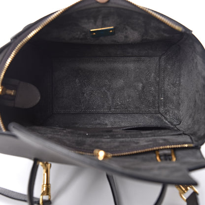 Celine Grained Calfskin Micro Belt Bag Grey 6 of 9