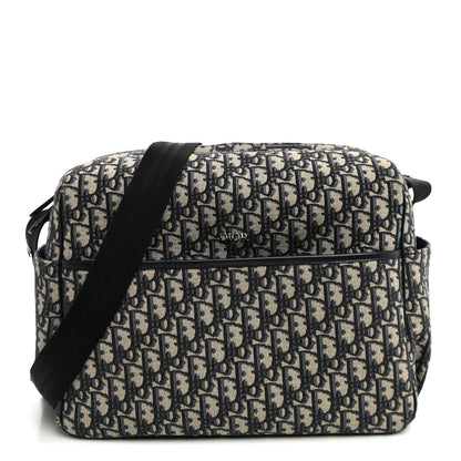 Christian Dior Oblique Baby Changing Bag Beige Black 1 of 10