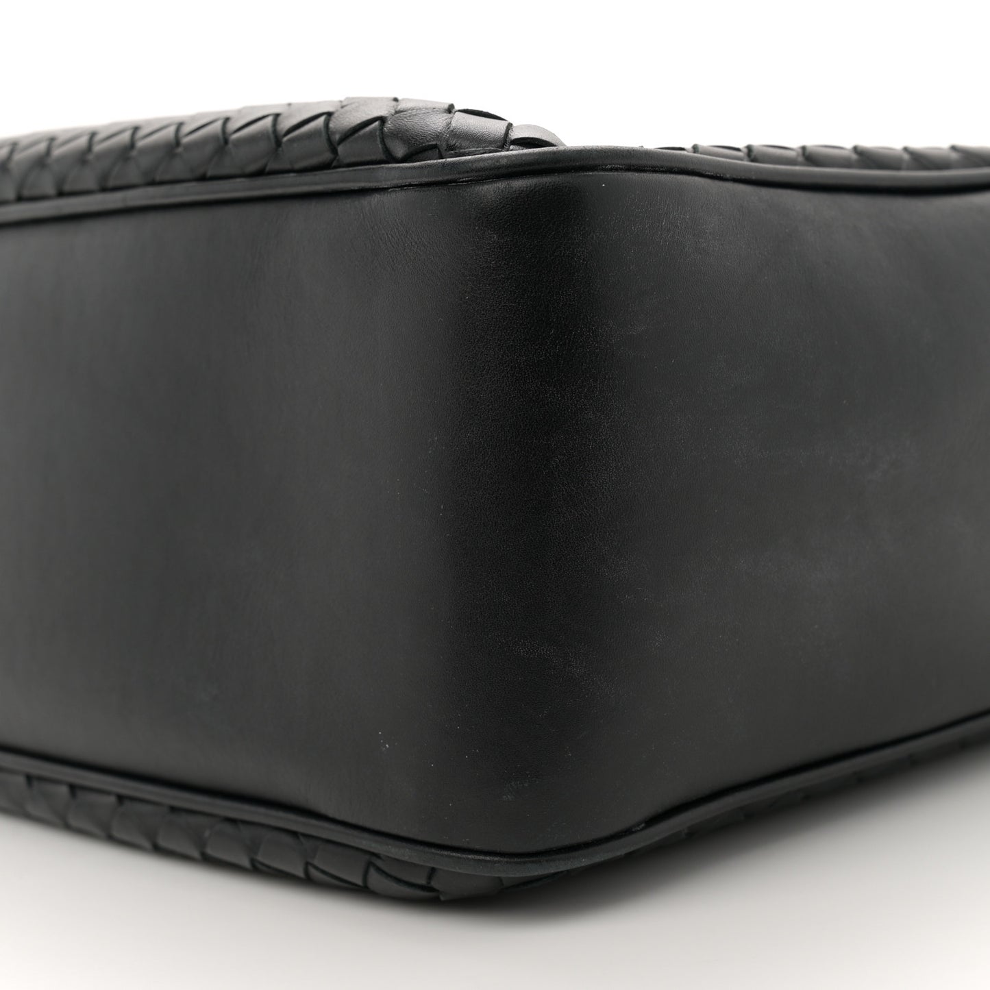 Nappa Intrecciato Briefcase Black