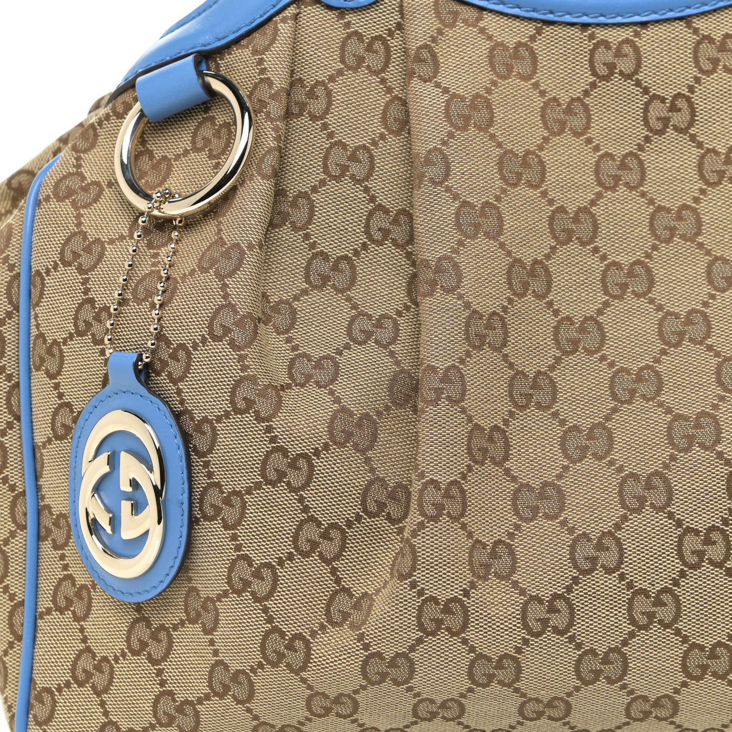 Monogram Medium Sukey Tote Blue