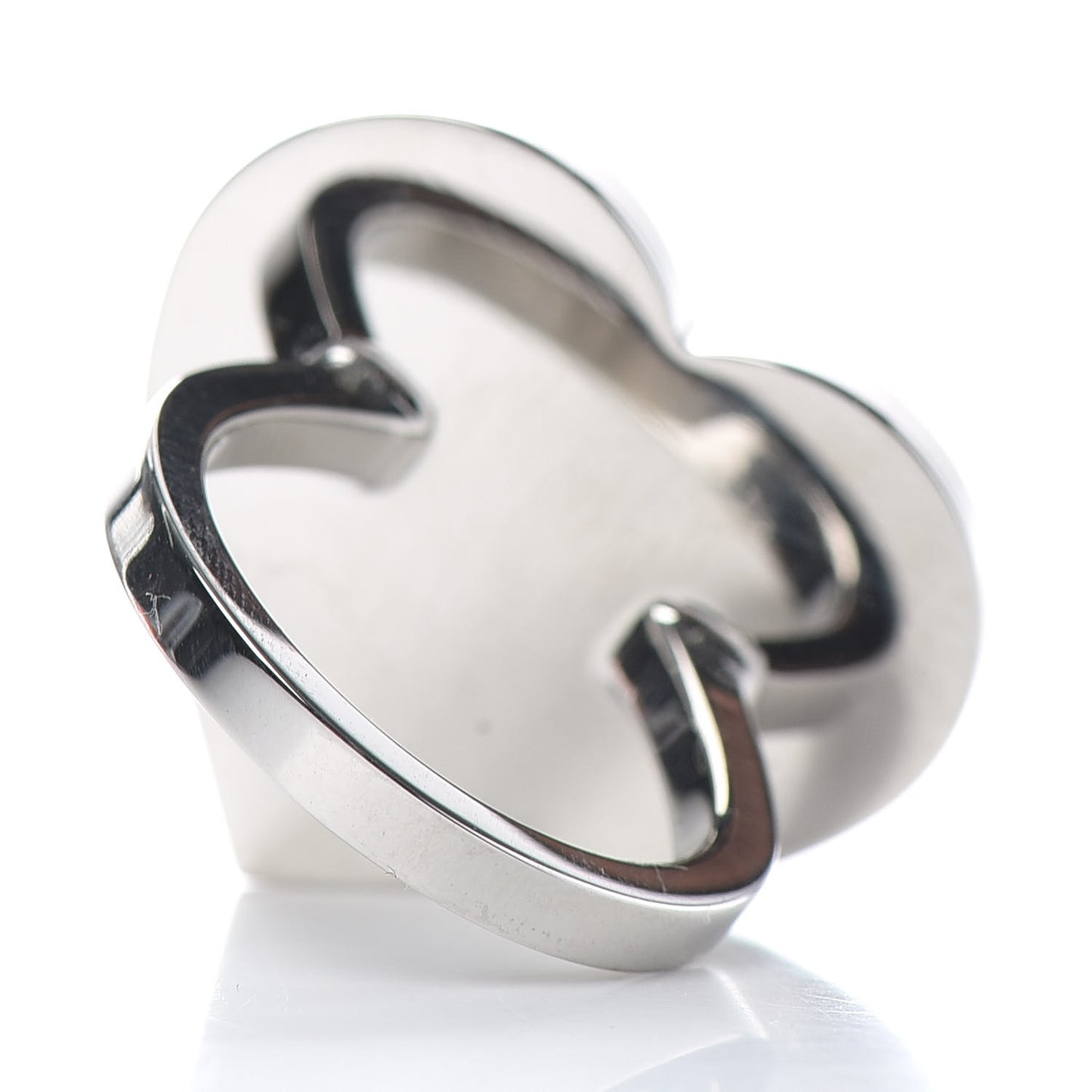 Palladium Coeur Scarf Ring Rouge