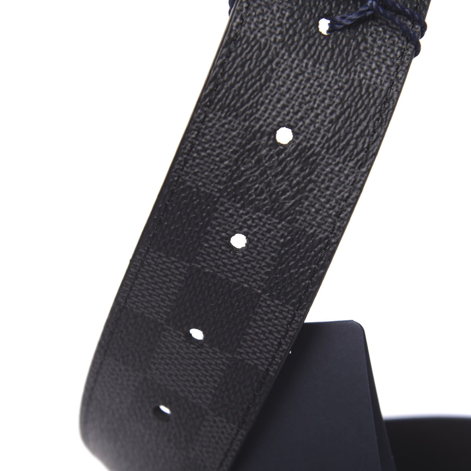 Louis Vuitton Damier Graphite 40mm LV Initiales Belt 105 42 5 of 8