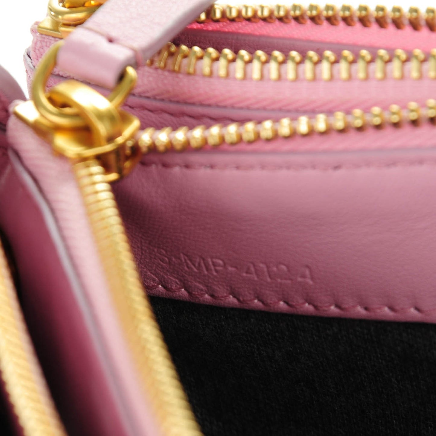 Lambskin Small Trio Crossbody Bag Pink