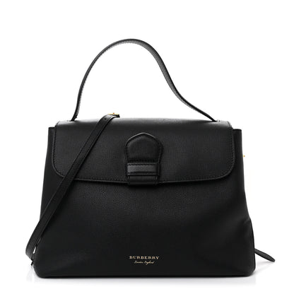 Burberry Derby Calfskin House Check Medium Camberley Black 1 of 12