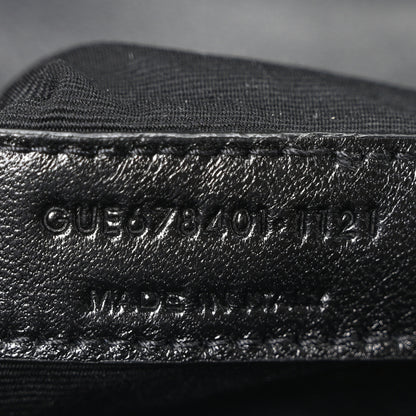 Saint Laurent Calfskin Y Quilted Monogram Toy Loulou Crossbody Bag Black 7 of 10