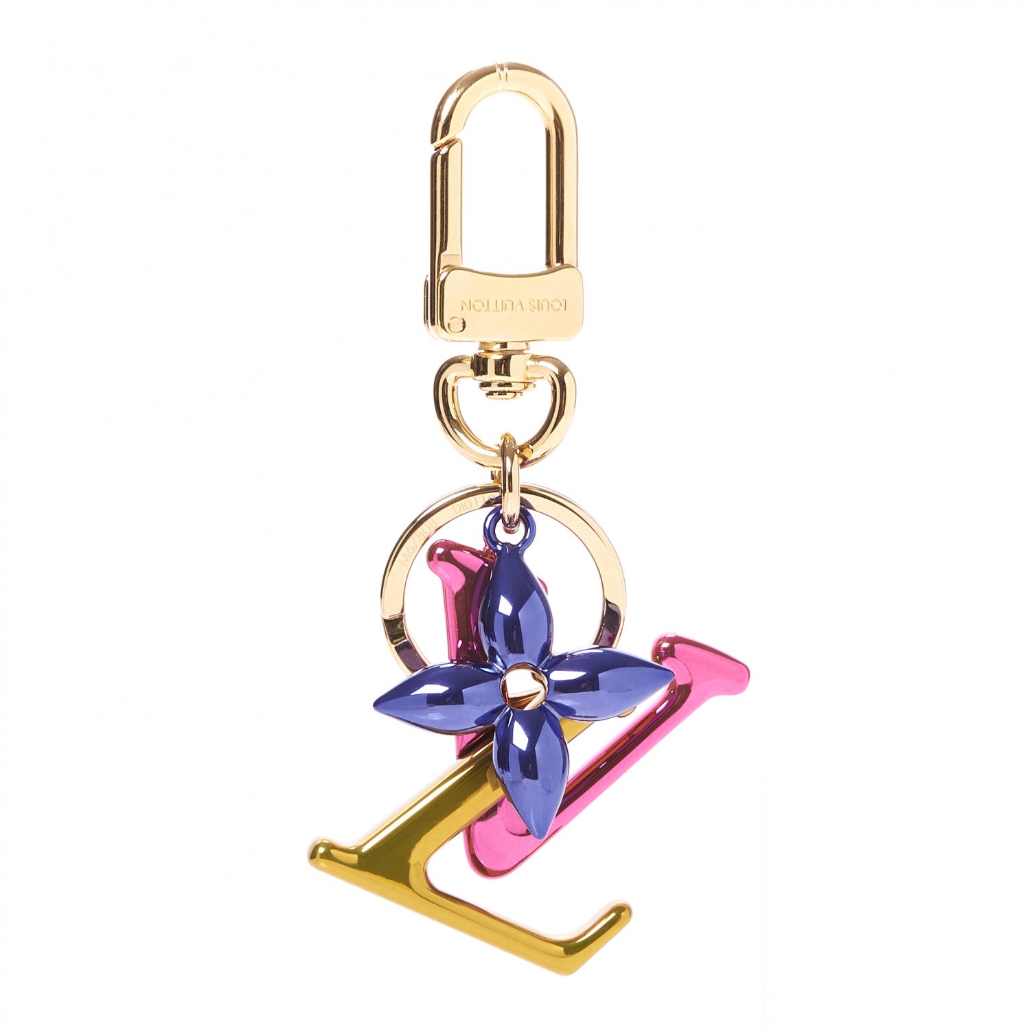 Louis Vuitton LV New Wave Bag Charm Key Holder Multicolor 1 of 5