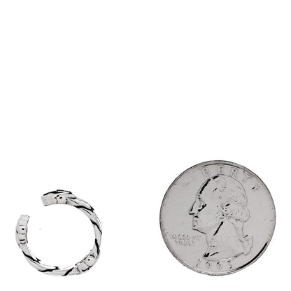 Gucci Sterling Silver Interlocking G Ear Cuff 2 of 4