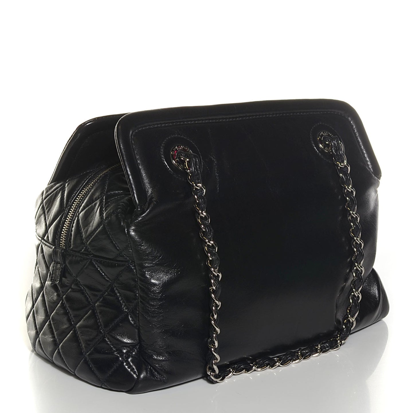 Lambskin Timeless CC Tote Black