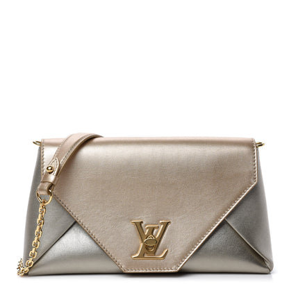 Louis Vuitton Metallic Calfskin Love Note Gold Silver 1 of 11