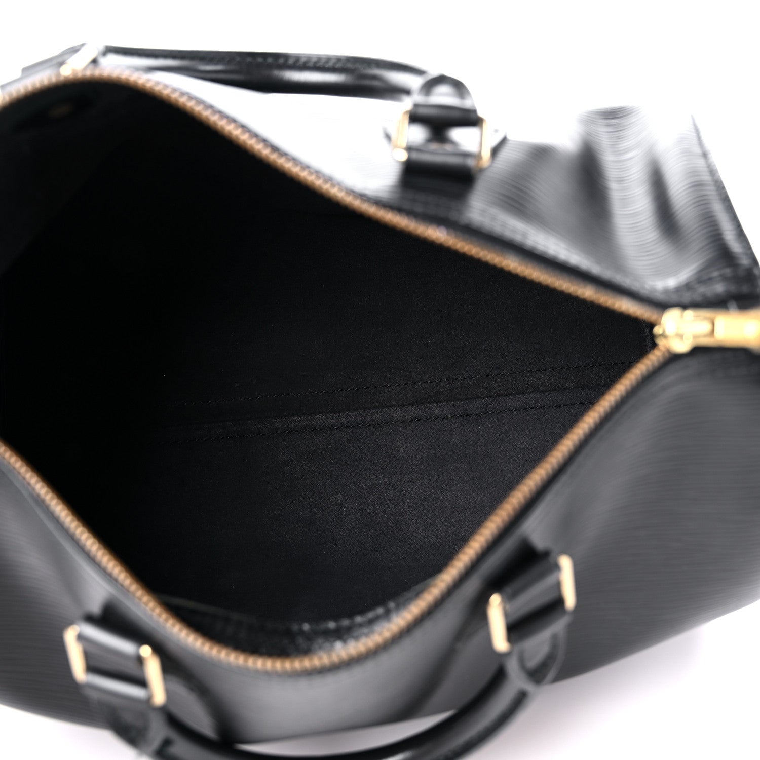 Louis Vuitton Epi Speedy 30 Black 4 of 16