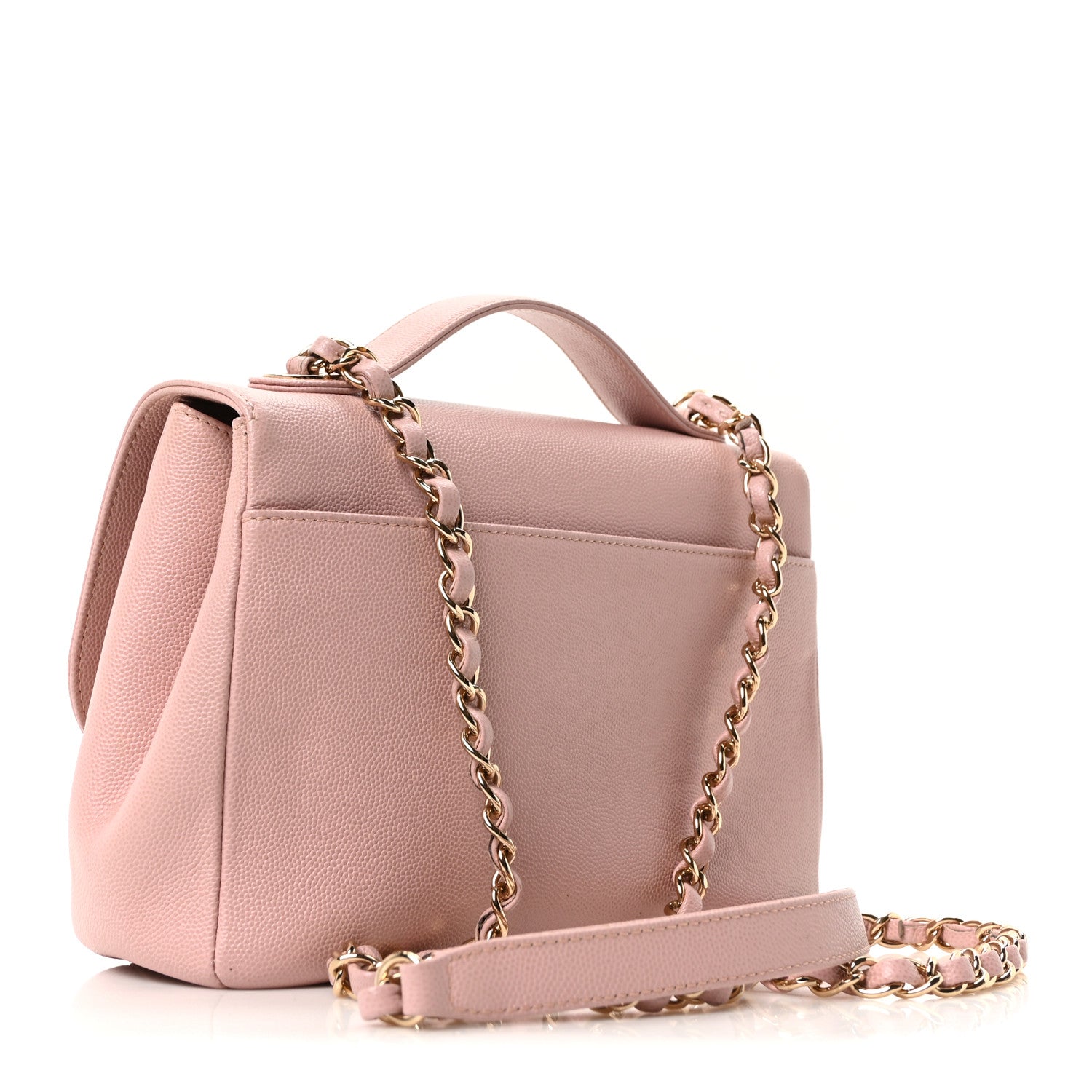 Chanel Caviar Quilted Small Business Affinity Flap Light Pink 3 of 10