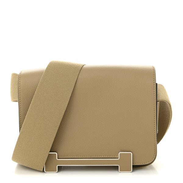 HERMES ベージュ　メッシュストラップ　美品 Hermes Evercolor Geta Beige Marfa 1763170 – FASHIONPHILE