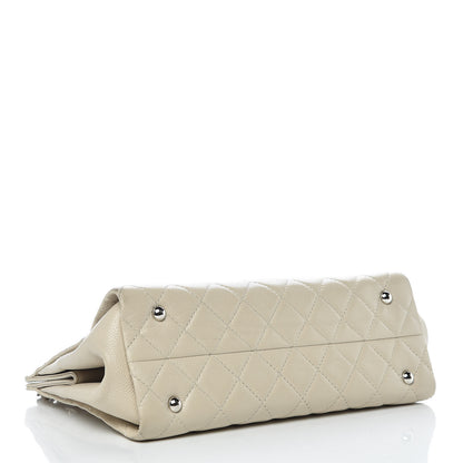 Chanel Caviar Quilted Timeless CC Shopping Tote Beige Clair 4 of 14