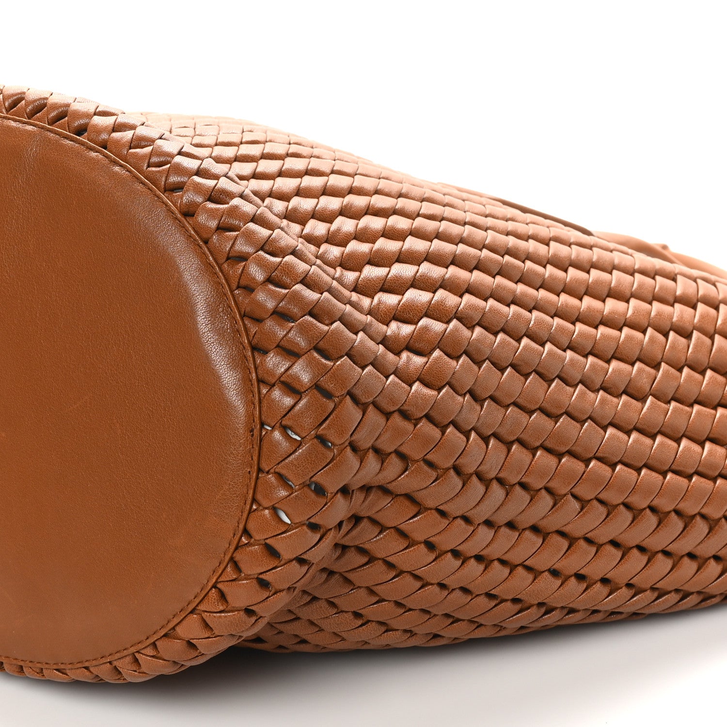 Bottega Veneta Nappa Intrecciato Rete Tote Wood 11 of 11