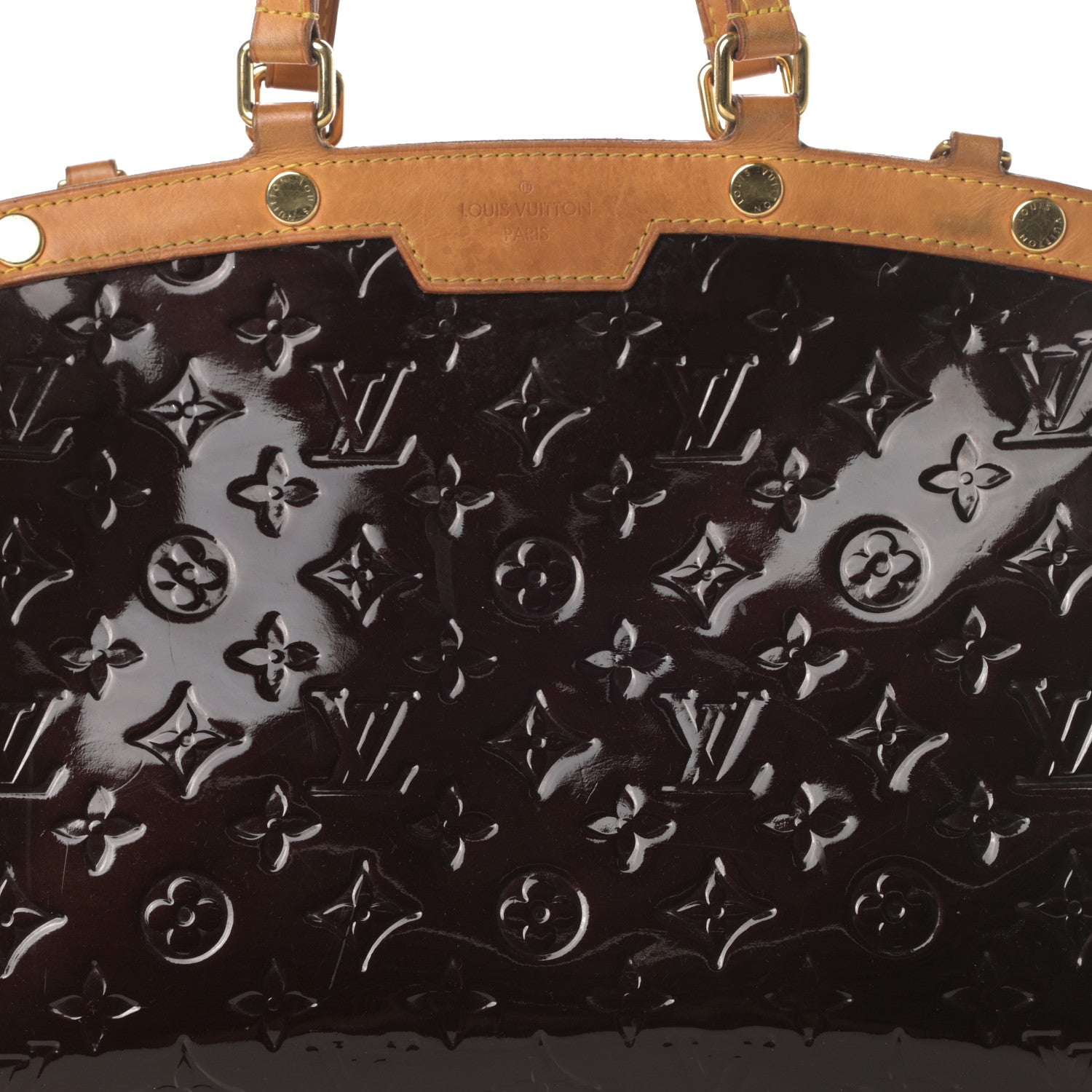 Louis Vuitton Vernis Brea MM Amarante 8 of 17